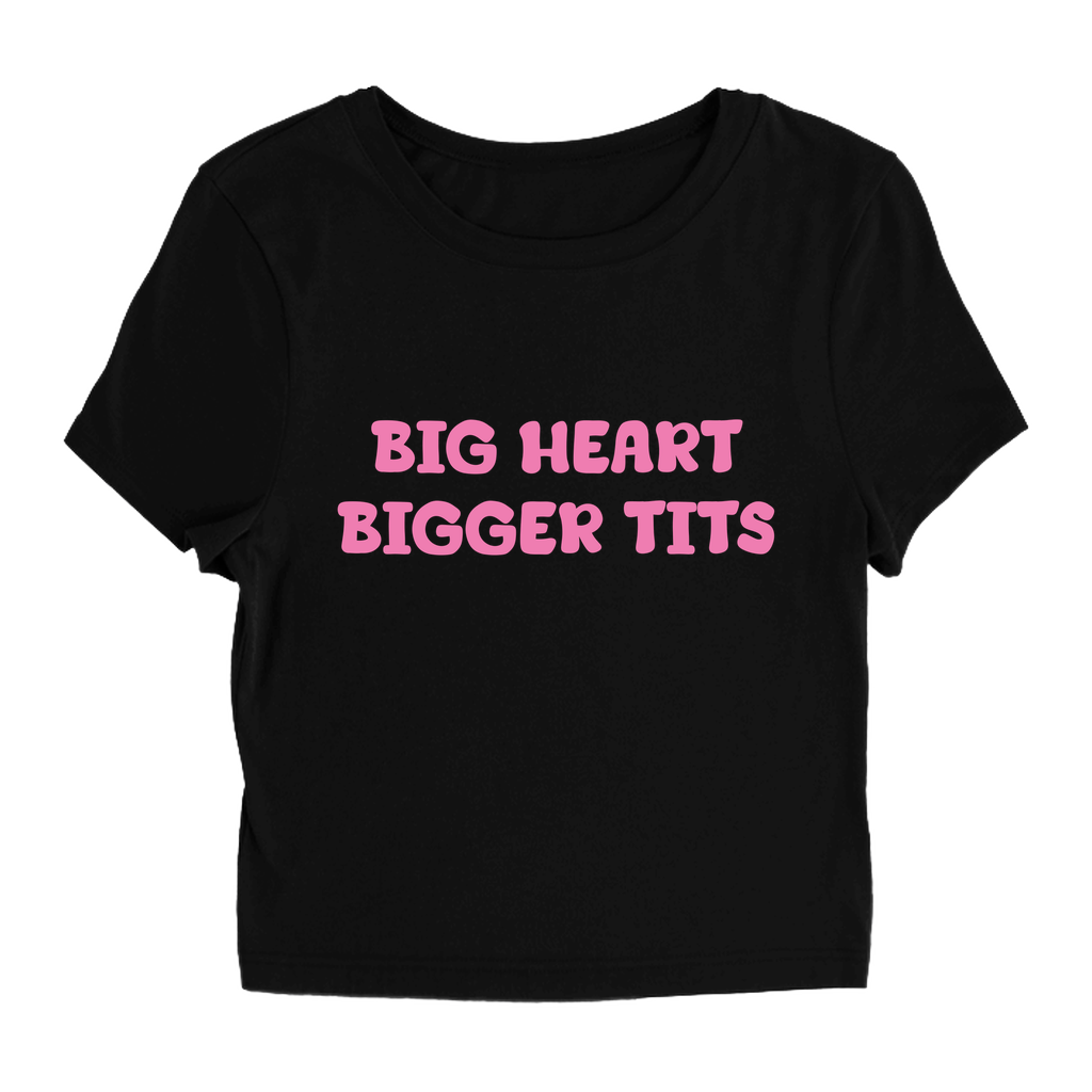 Big Heart Bigger Tits Baby Tee