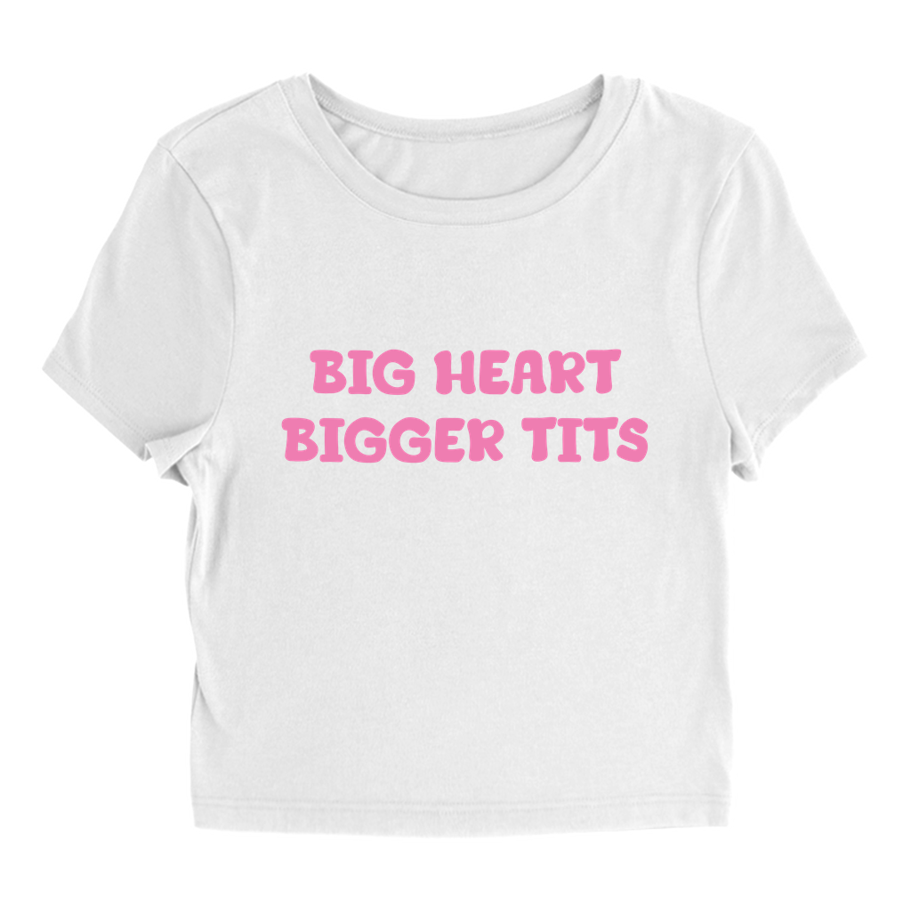 Big Heart Bigger Tits Baby Tee