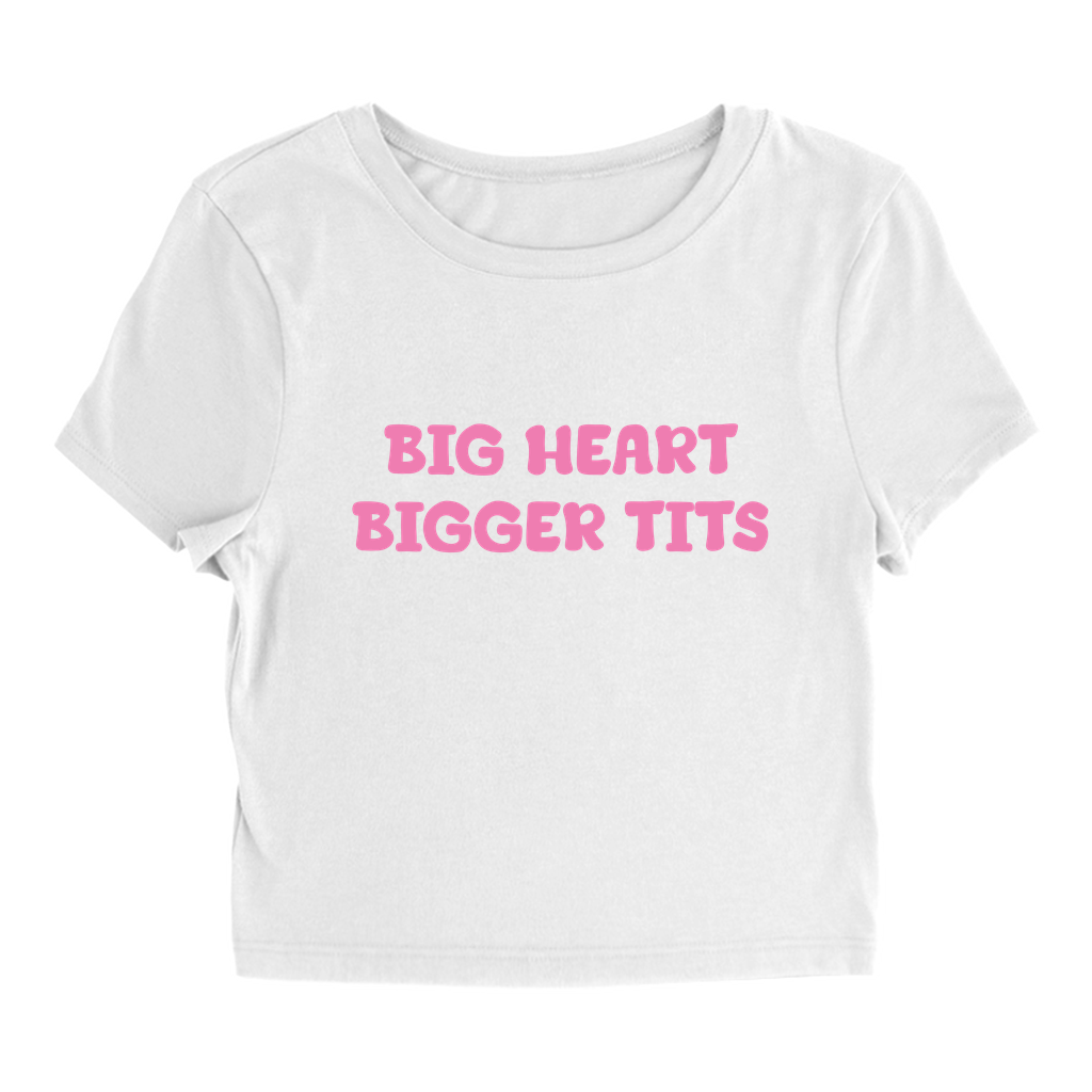 Big Heart Bigger Tits Baby Tee